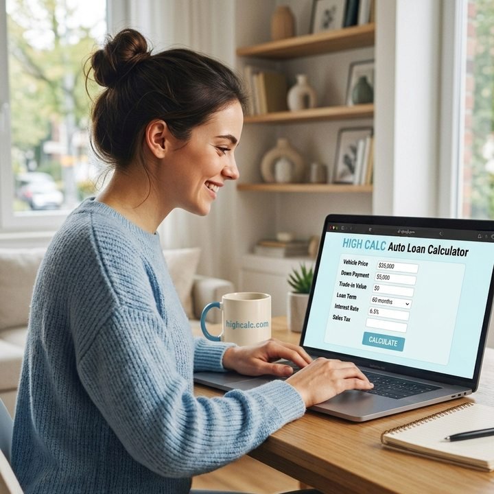 Auto Loan Calculator — Free Monthly Car Payment and Amortization Schedule Calculator on HighCalc