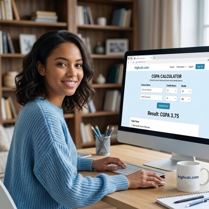 CGPA Calculator — free cumulative GPA calculator on HighCalc