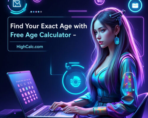 Age Calculator, find your exact age